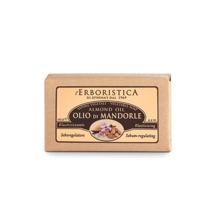Athenas Pflanzenseife mit Süßmandelöl 125g