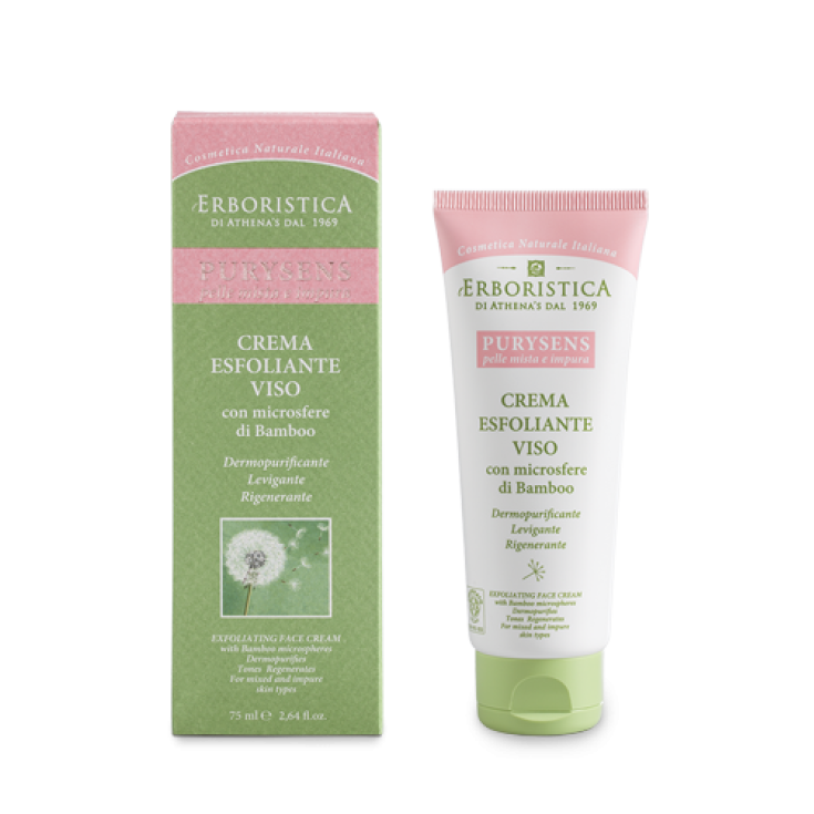 Athena's Purysens Peeling-Gesichtscreme mit Bambus-Mikrokugeln 75 ml
