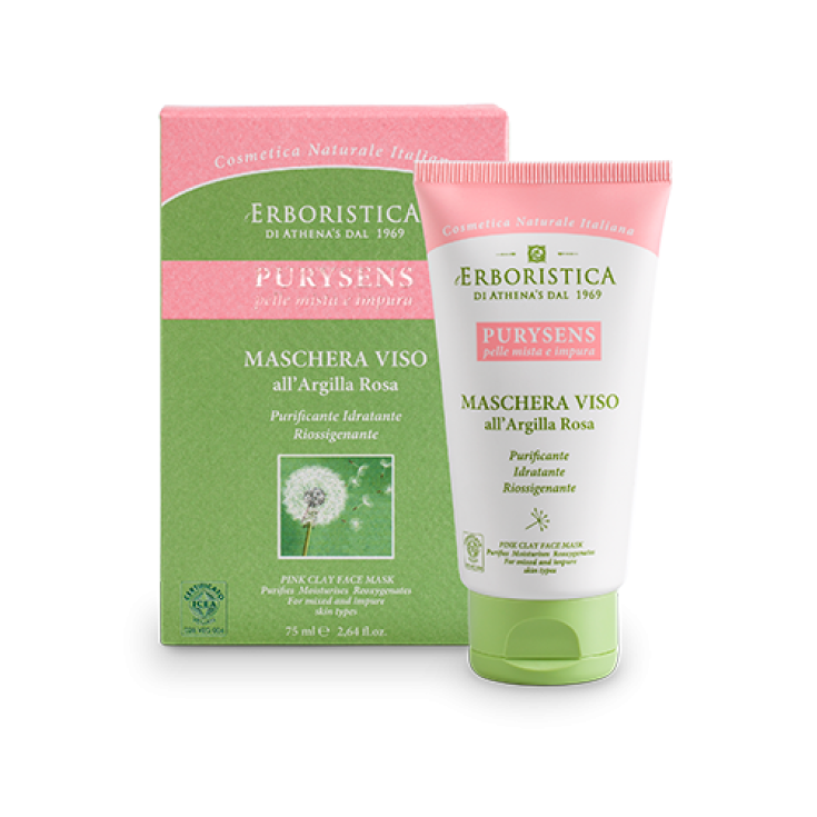 Athena's Purysens Pink Clay Gesichtsmaske 75ml