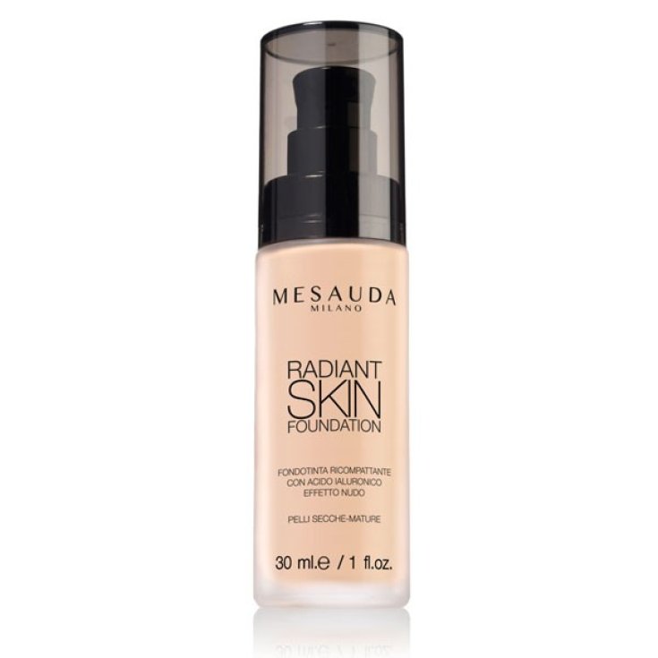 Mesauda Radiant Skin Fluid Foundation mit Hyaluronsäure 301 Hellbeige Mesauda Radiant Skin Fluid Foundation mit Hyaluronsäure 301 Hellbeige