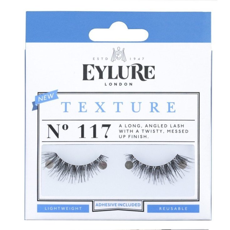 Uragme Eylure Texture Vorgeklebte falsche Wimpern Nr. 117
