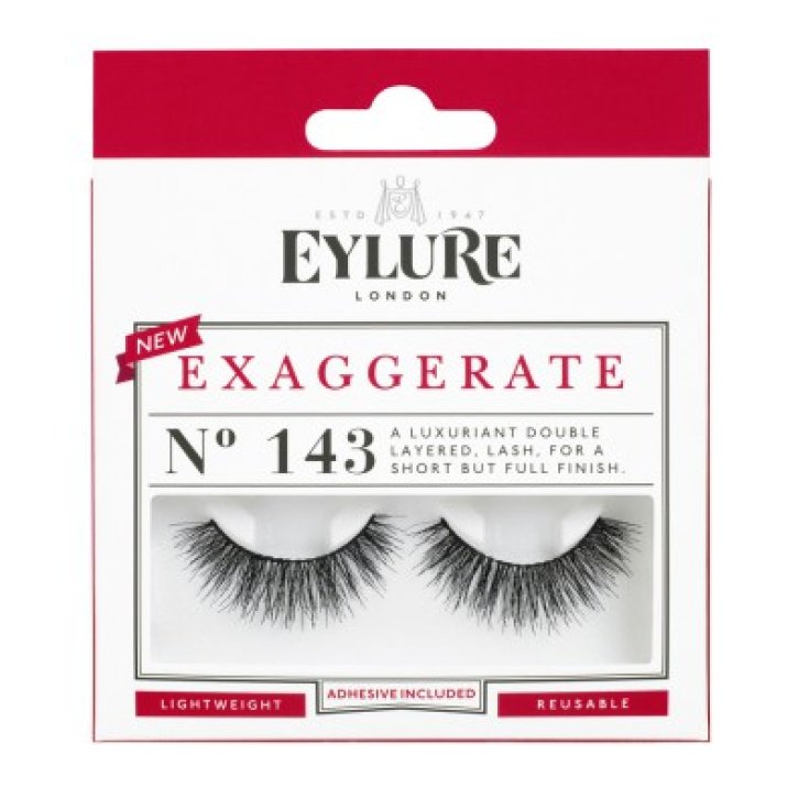 Uragme Eylure übertreiben falsche Wimpern Nr. 143