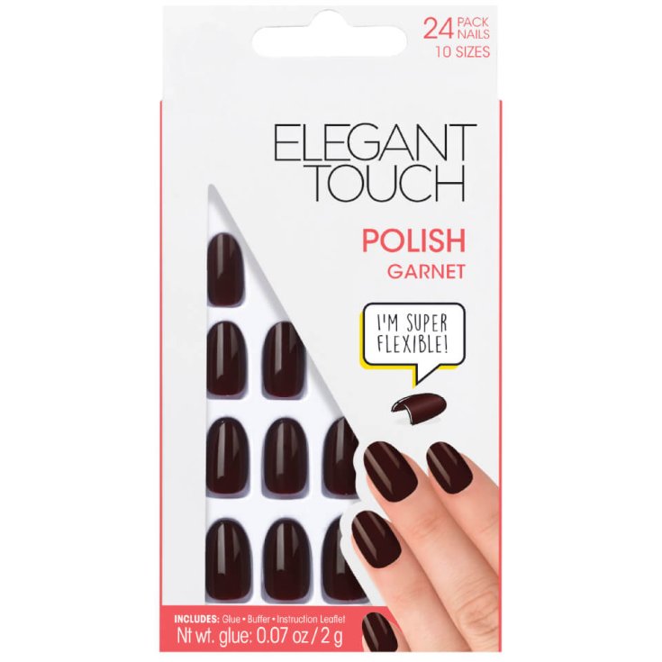 Uragme Elegant Touch Polish Garnet UV Gel Coat 24 Burgund Nägel