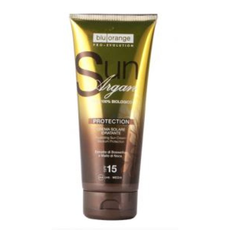 Blu Orange Sun Argan Protection SPF15 Schützende feuchtigkeitsspendende Sonnencreme 200 ml