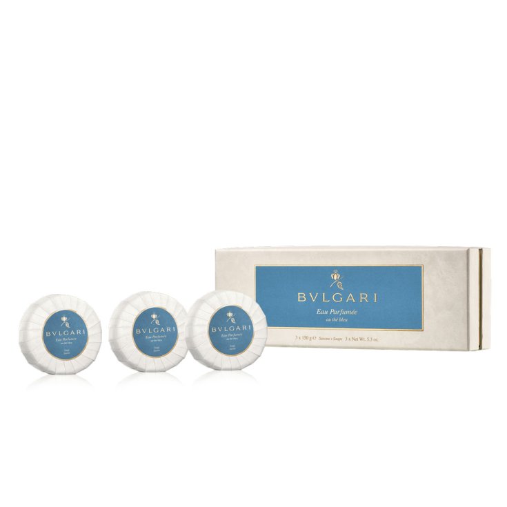 Bvlgari Au Thé Bleu Set 3 Seifen 150g