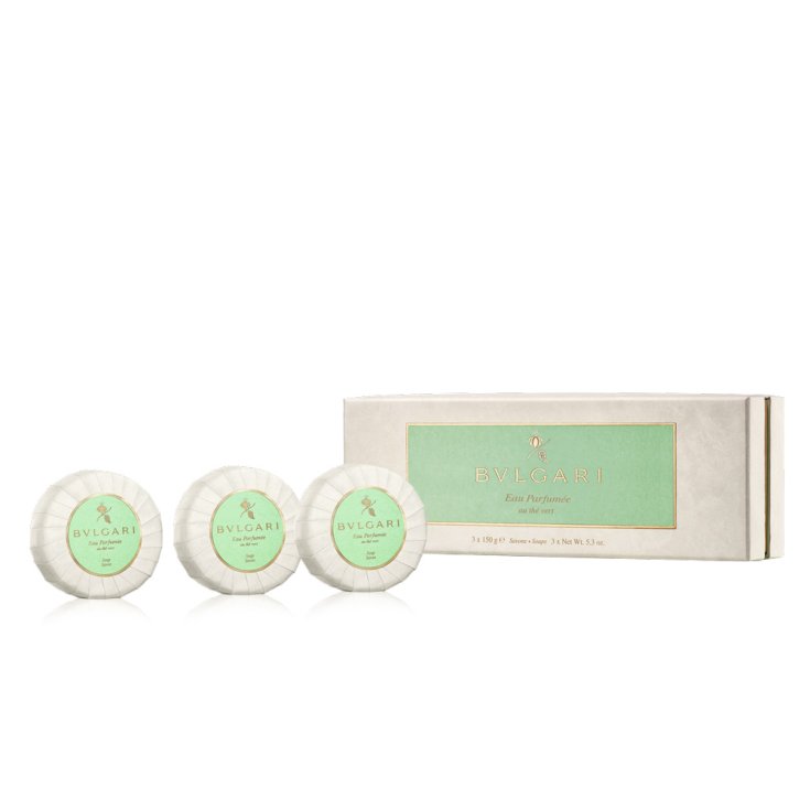 Bvlgari Au Thé vert Set 3 Seifen
