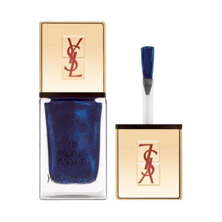 * YSL LA LAQUE COUTURE 17 BLEU KOBAL