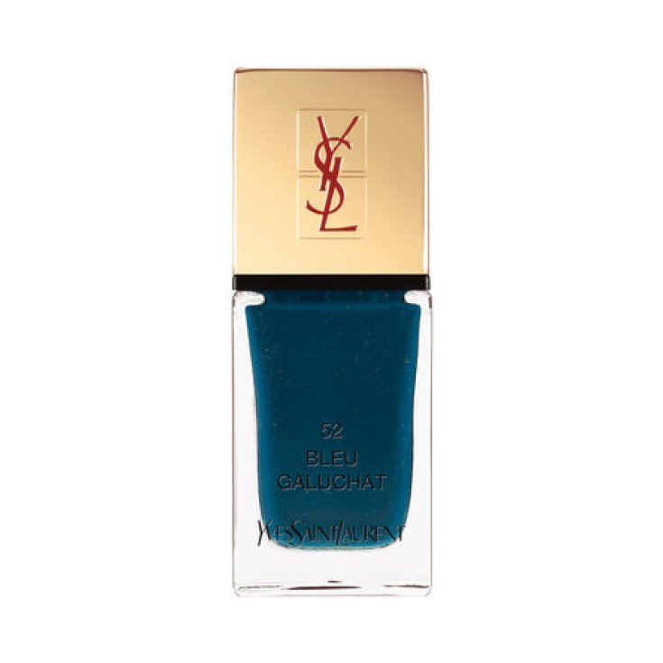 Yves Saint Laurent La Laque Couture Nagellack Farbe 52 Blau Galuchat