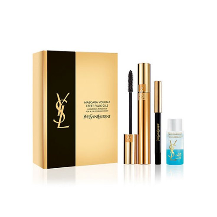 Yves Saint Laurent Mascara Volume Effet Color 1 + Augen-Make-up-Entferner + Kajalstift