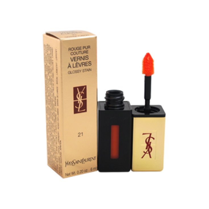 @YSL ROUGE PUR COUTURE VERNIS N.21