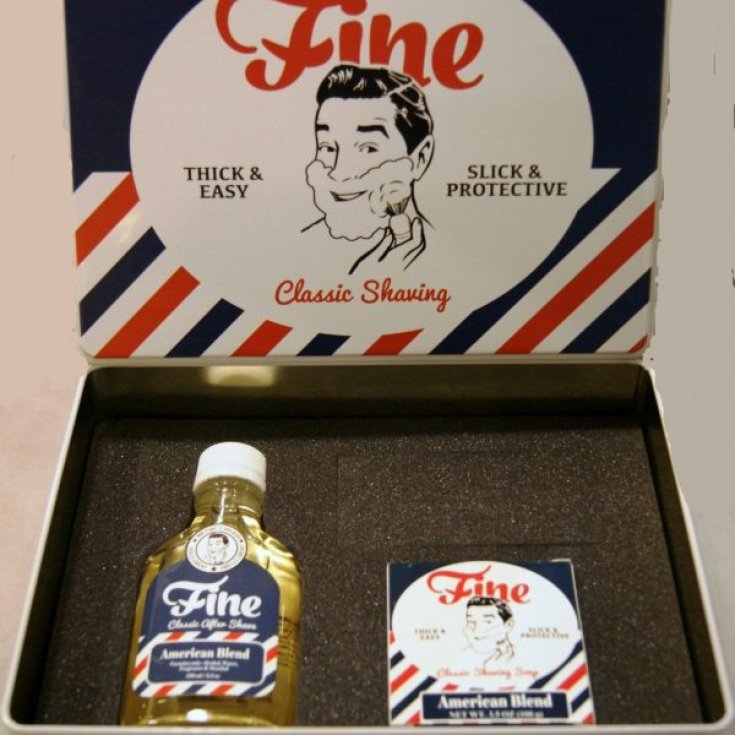 Fine Kit American Blend After Shave 100 ml + Rasierseife 100 g