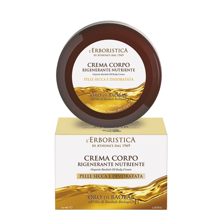 Athena's Nourishing Regenerating Body Cream mit Bio-Baobab-Gold 150 ml