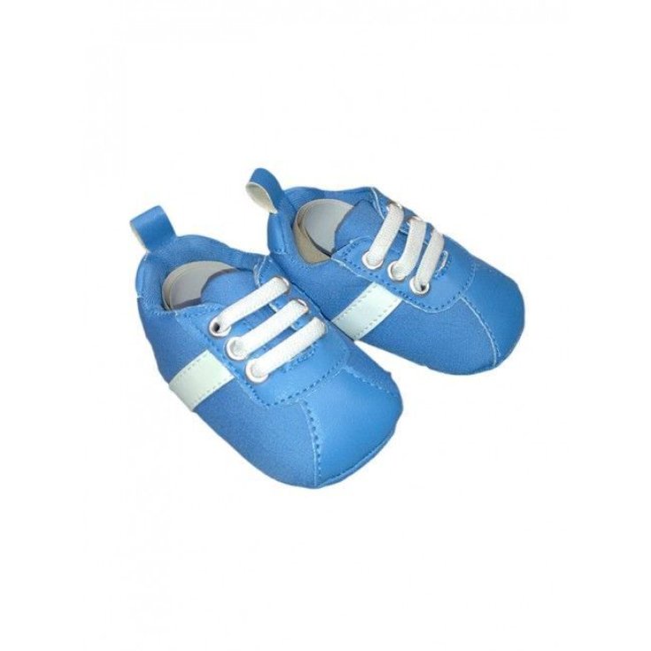 Pastell Babyschuhe hellblau 17