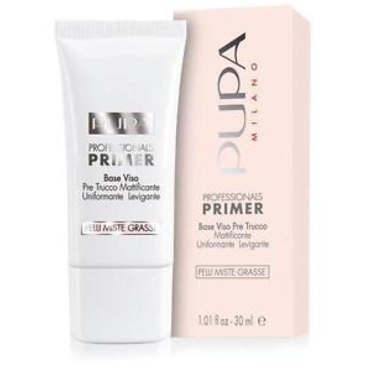 Pupa Primer Base Face Pre-Makeup Mattifying Uniforming Smoothing 04 Pink für Mischhaut und fettige Haut