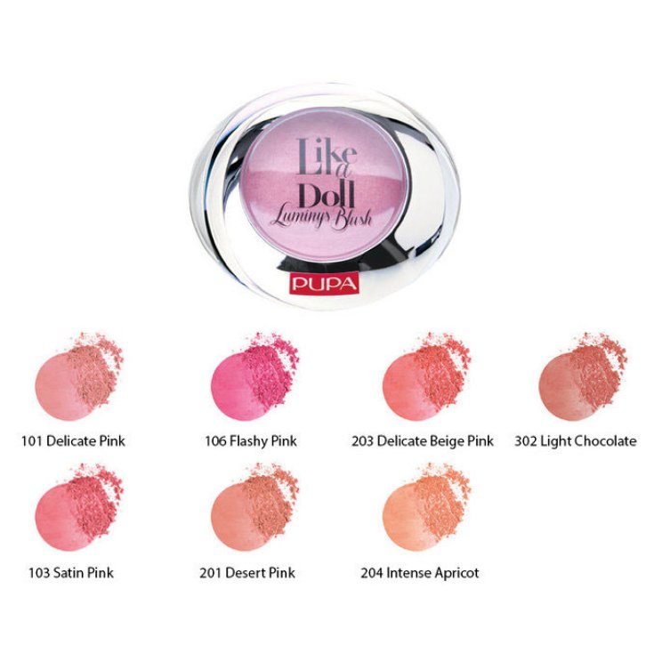 @PUPA BLUSH WIE EINE PUPPE LUMINYS 204