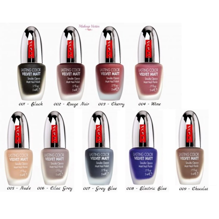 Pupa Long Lasting Velvet Matt Velvet Nagellack 004 Wein