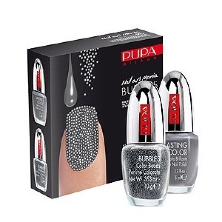 Pupa Nail Art Mania Bubbles Dreidimensionale Nägel 005 Grau