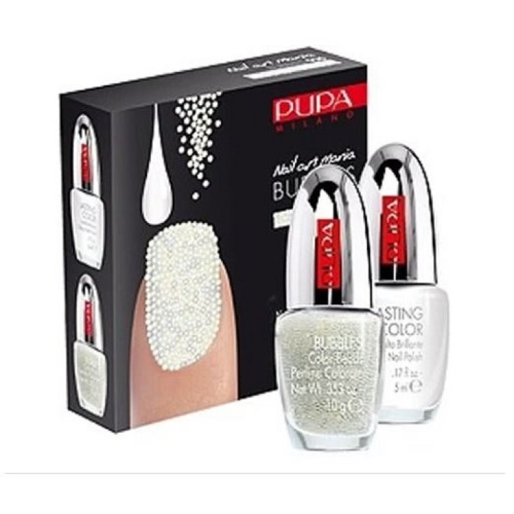 Pupa Nail Art Mania Bubbles Dreidimensionale Nägel 006 Weiß