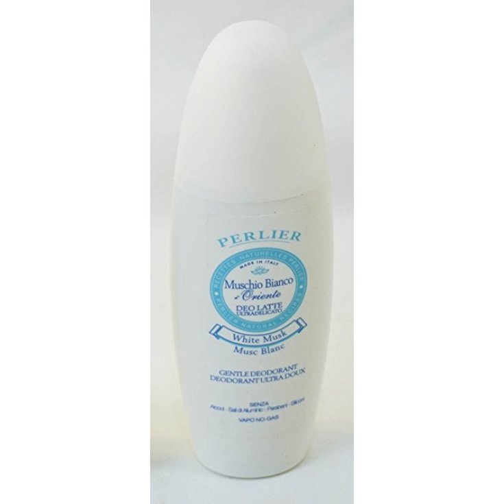 Perlier Deo Latte mit weißem Moschus 75ml