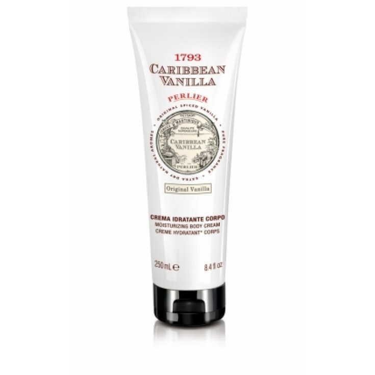 Perlier Karibische Vanille Feuchtigkeitsspendende Körpercreme 250ml