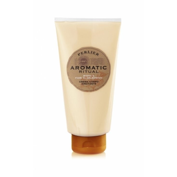 Perlier Aromatic Ritual Myrrhe and Jasmine Flowers Feuchtigkeitscreme für den Körper 250 ml