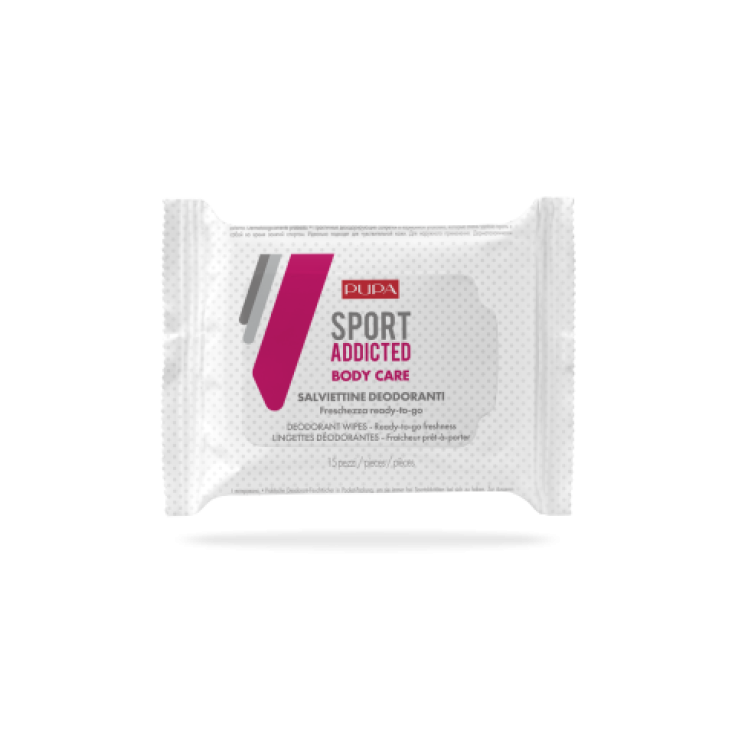 PUPA SPORT ADDICTED DEODO WIPES