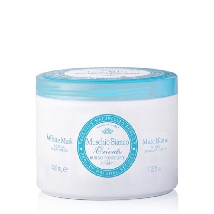 Perlier Dunkle Körperbutter Weißer Moschus 400ml