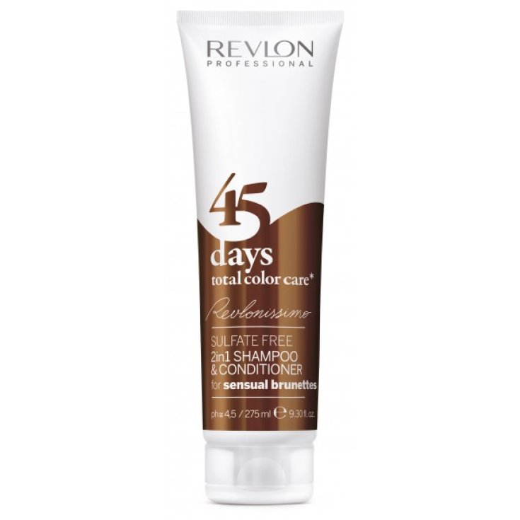 Revlon 45 Tage 2in1 Braunschutz Shampoo 275ml