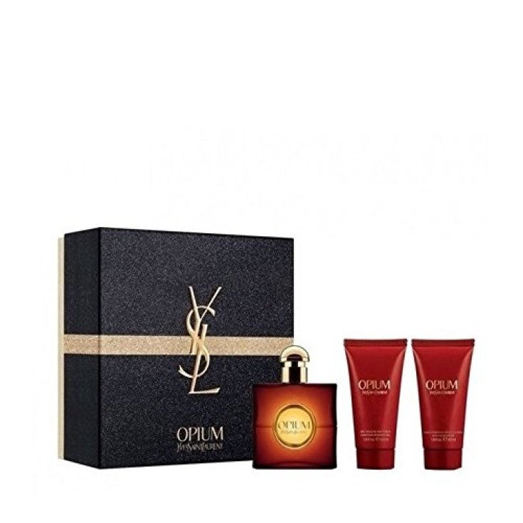 * YSL OPIUM D KIT EDT50 + LOT50 + DS50