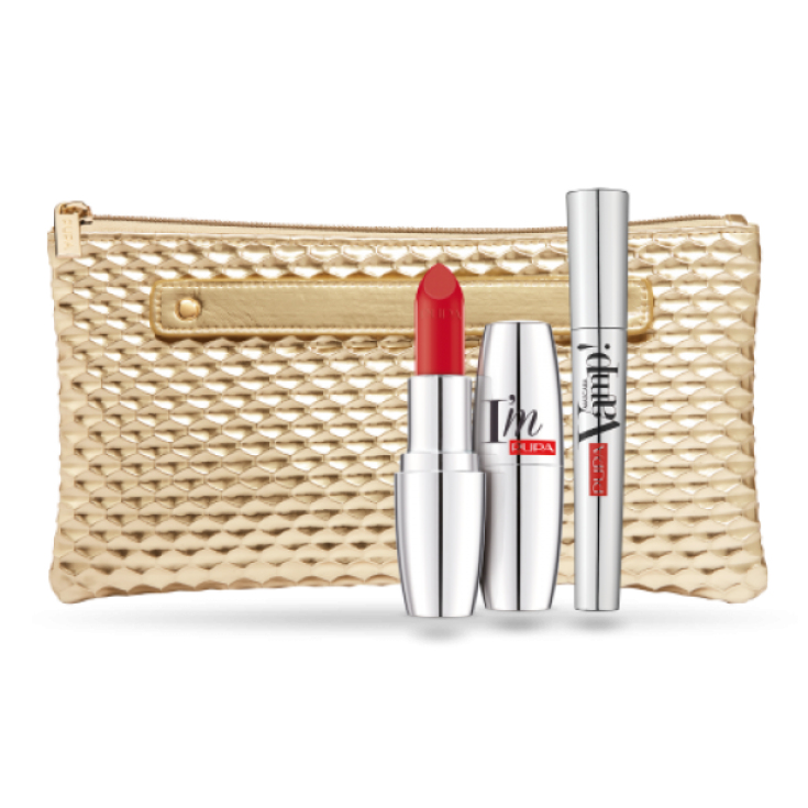 Pupa Kit Vamp! Mascara + Lippenstift Ich bin + Pochette