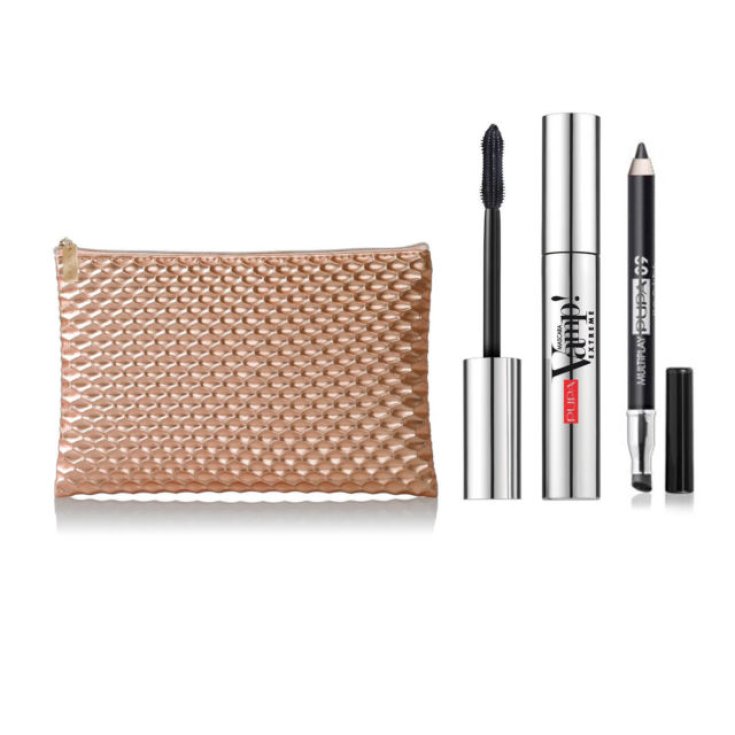Pupa Kit Vamp! Extreme Mascara + Mini Multiplay Pencil + Pochette