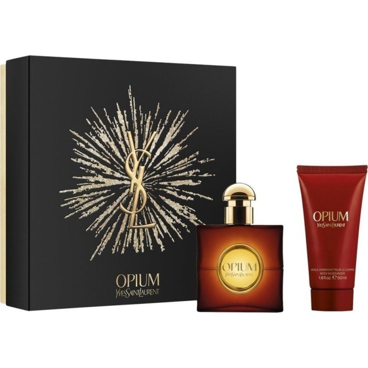 * YSL OPIUM D KIT EDT30 + LOTION 50