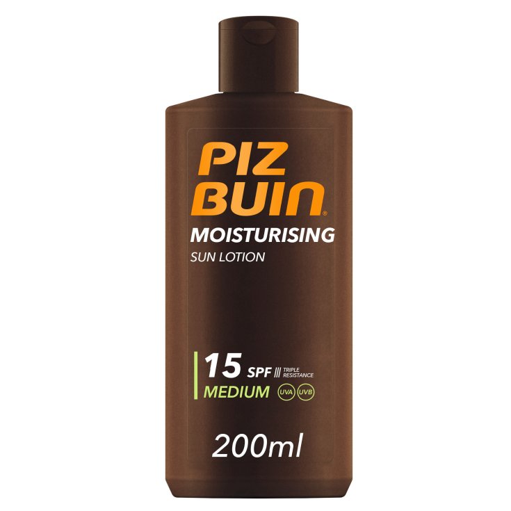 PIZ BUIN® FEUCHTIGKEITSSPENDENDES FLÜSSIGKEIT KÖRPER SPF15 200ml