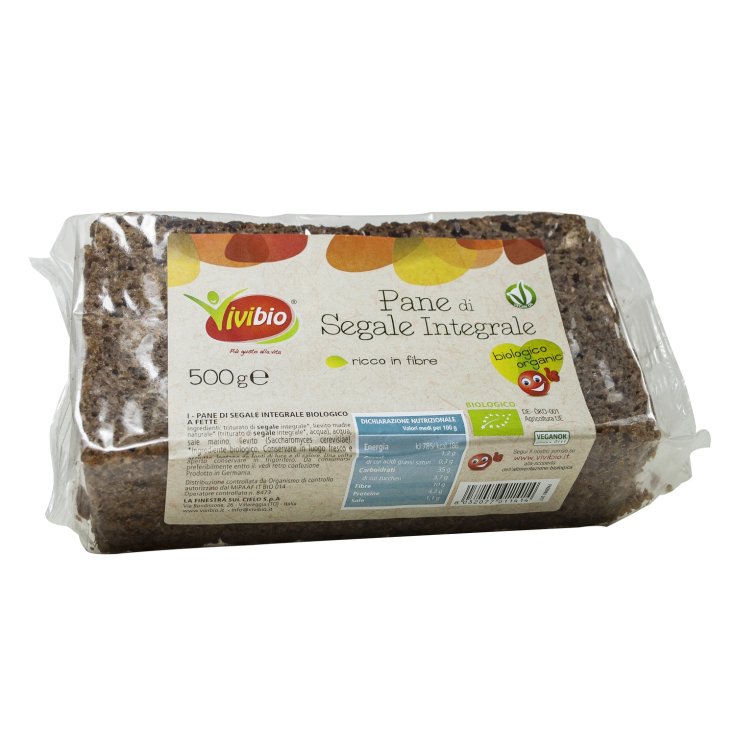 Vivibio® Bio Roggenvollkornbrot 500g