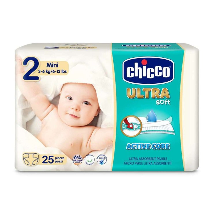 Ultraweiche Miniwindel Größe 2 3-6Kg Chicco® 25 Stück