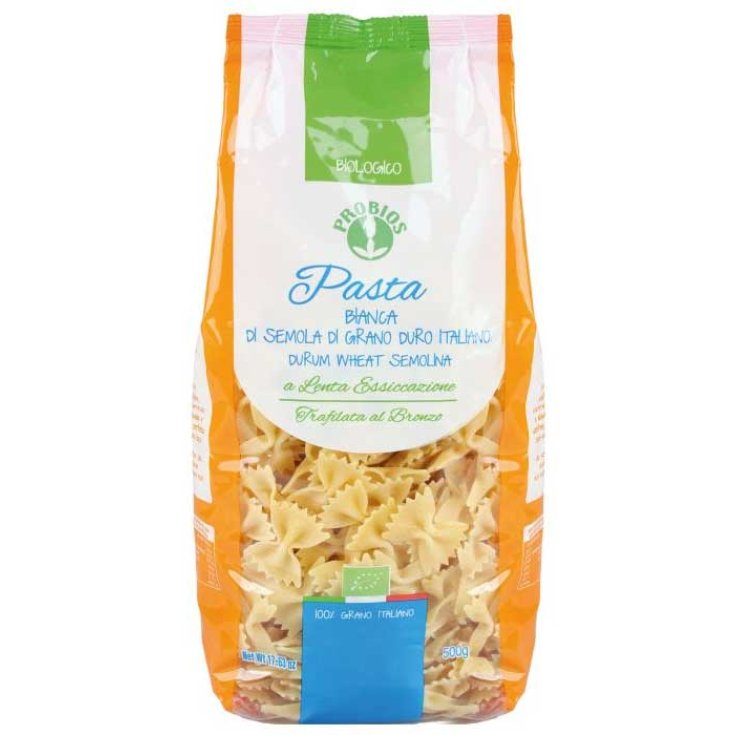 Weiße Pasta Farfalle Probios 500g