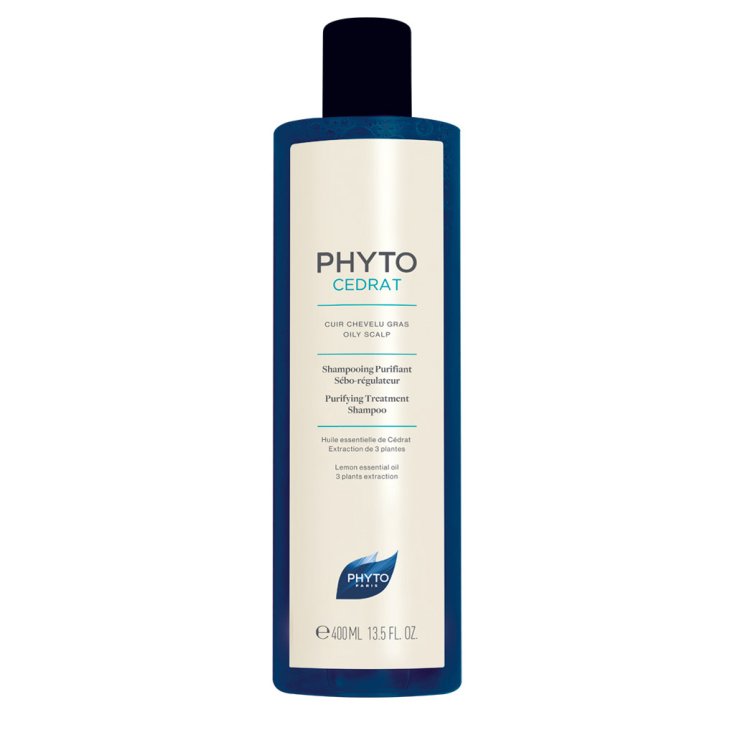 Phytocedrat Purifying Shampoo Sebum Regulator für fettiges Haar Phyto 400ml