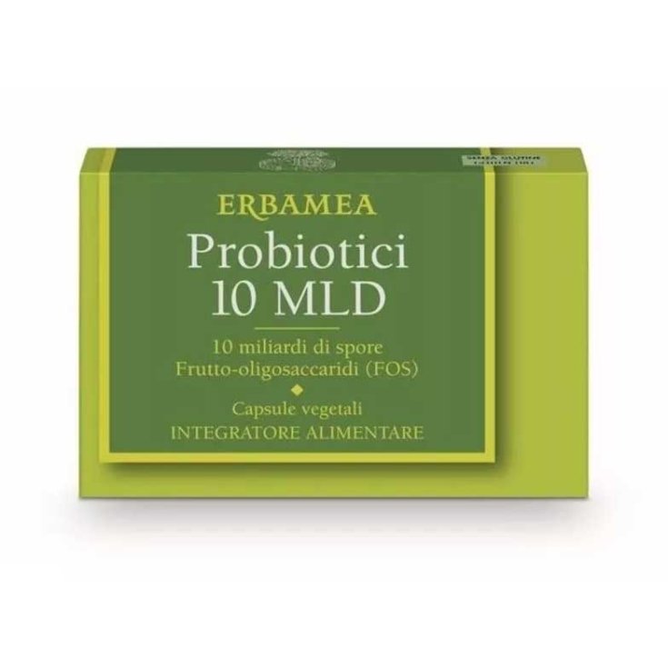 Probiotika 10ml Erbamea 24 pflanzliche Kapseln