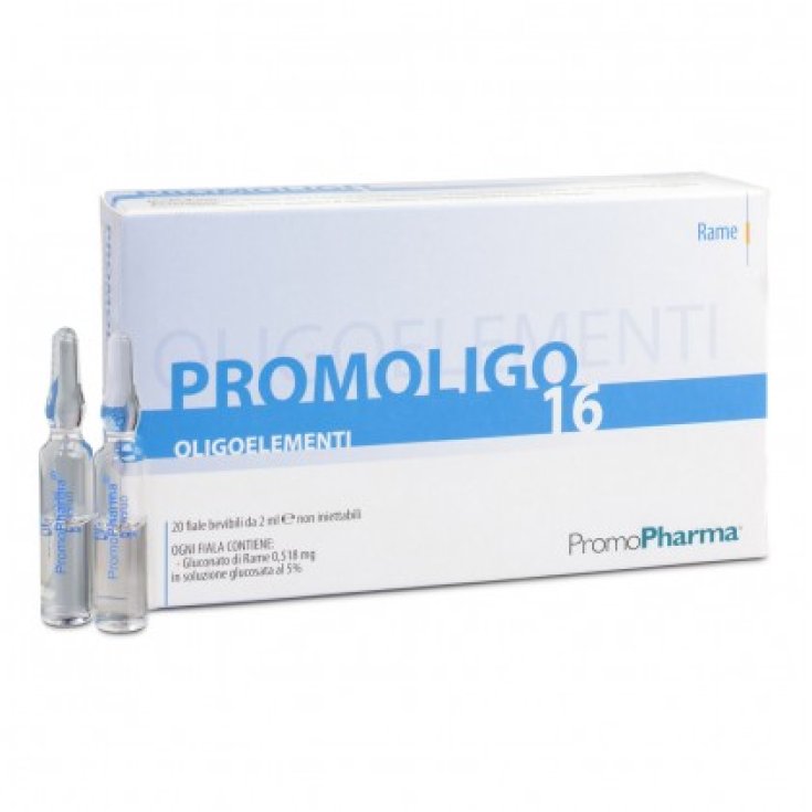 Promoligo 16 Kupfer PromoPharma® 20 Fläschchen von 2ml