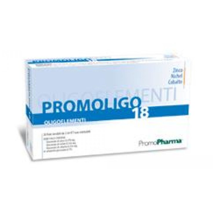 Promoligo 18 Zink / Nickel / Kobalt PromoPharma® 20 Fläschchen mit 2 ml