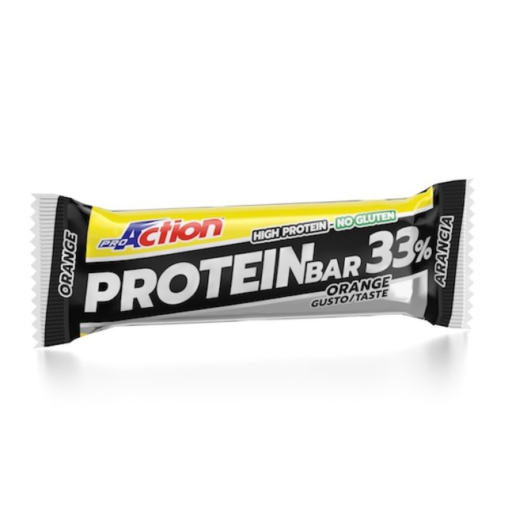 Proteinriegel 33% - ProAction Orange 50g