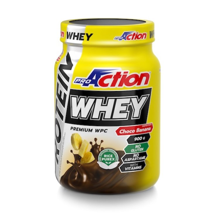 Protein Whey Schoko Banane ProAction 900g