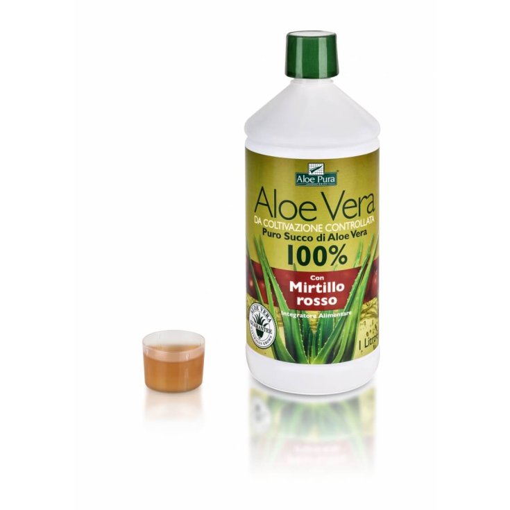 Reiner Aloe Vera Saft 100% mit Cranberry Aloe Pura® 1l