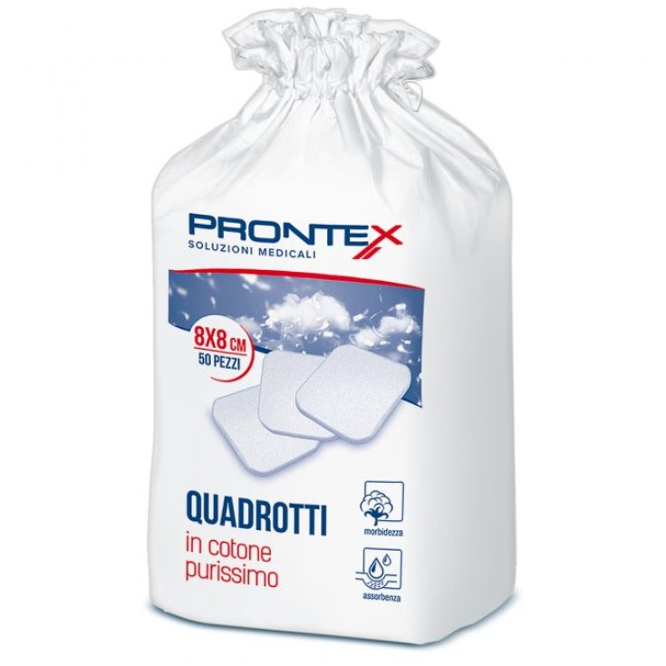 Prontex Safety Hydrophile Baumwollquadrate 50 x 8 x 8 cm