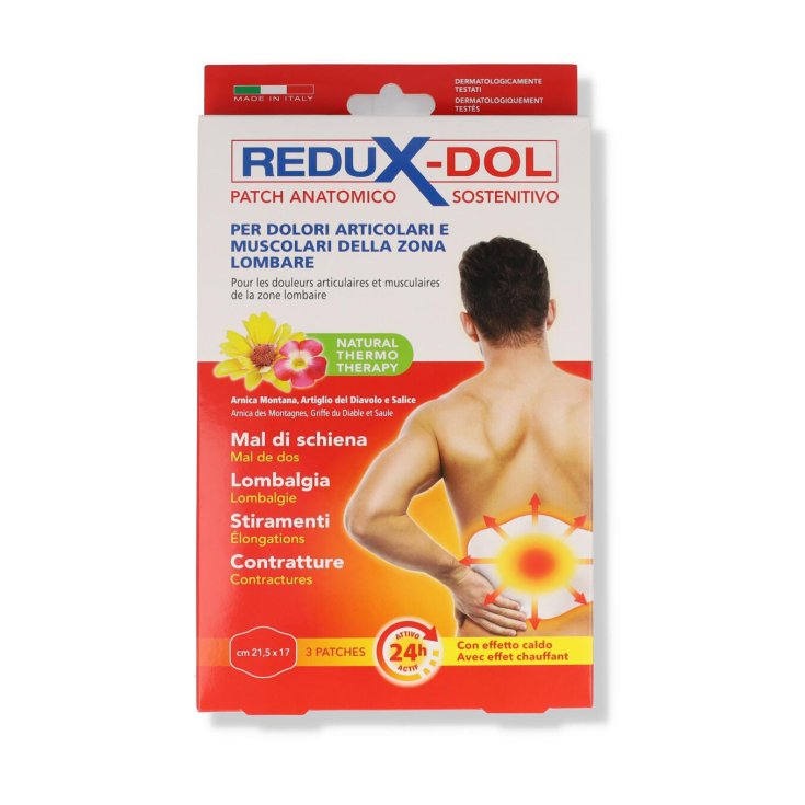 REDUX-DOL Patch Patches Lendenschmerzen 3 Stück