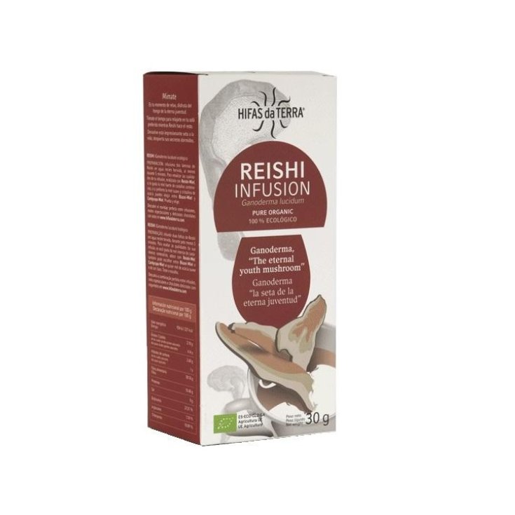 Reishi Infusion Hifas aus dem Boden 30g