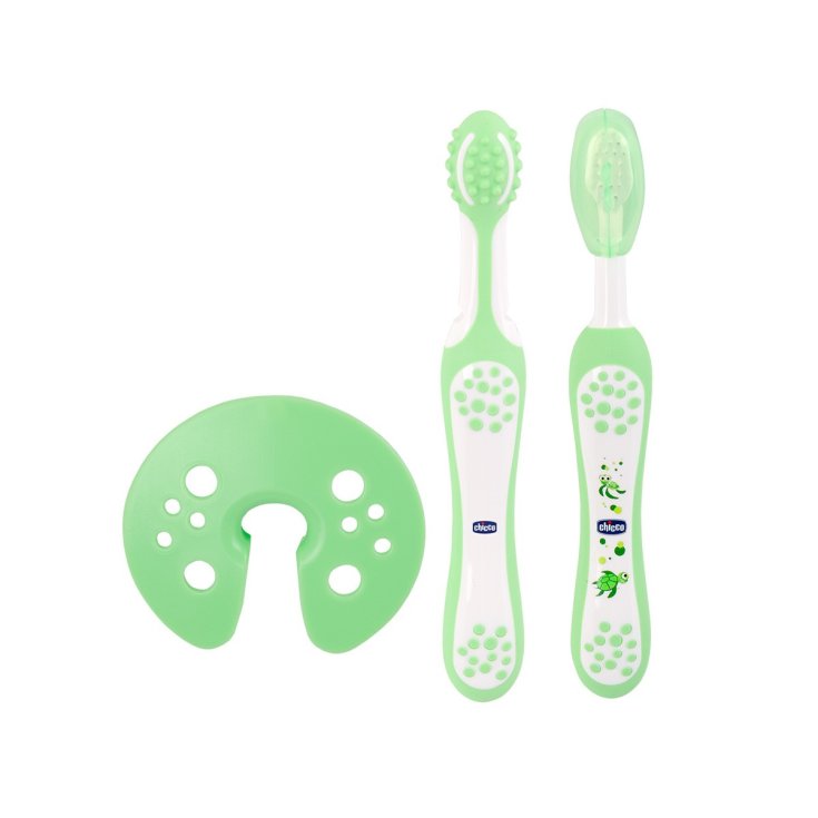 Evolutionäres Hygiene-Set Zähne 4m + Chicco® 3 Teile