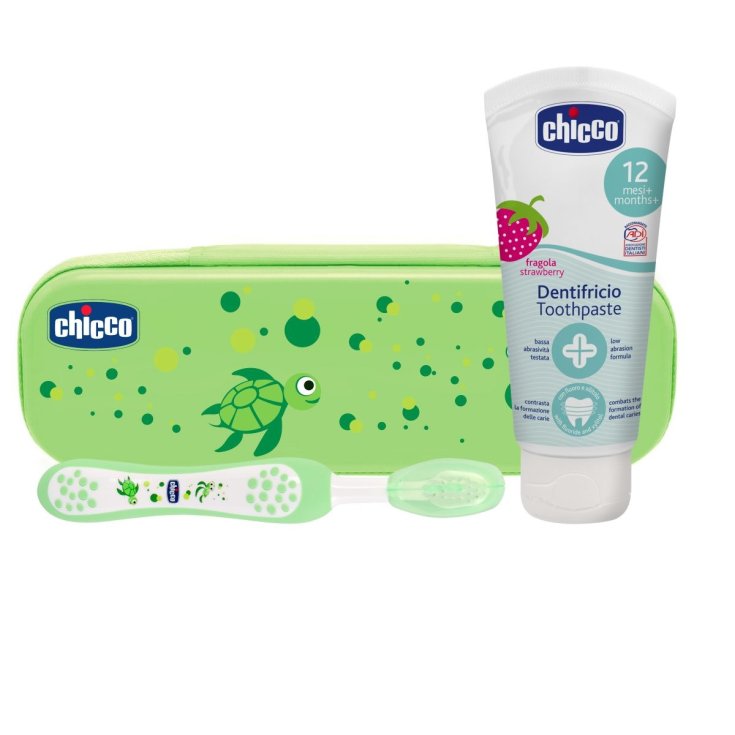 Erste Zähne Grün Set 12m + Chicco® 2 Teile