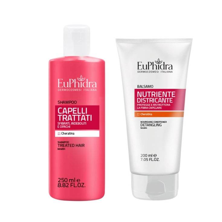 Shampoo für behandeltes Haar + EuPhidra Nourishing Detangling Conditioner