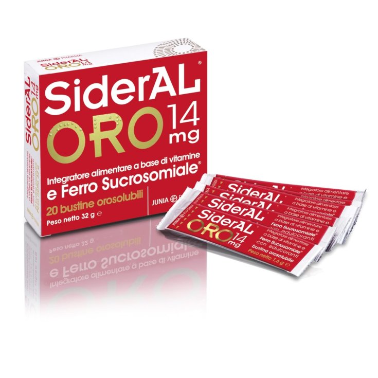 SiderAL® Oro 14 Junia Pharma 20 Schmelzlösliche Sticks